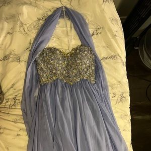 Sherri Hill Purple Prom Dress size 8